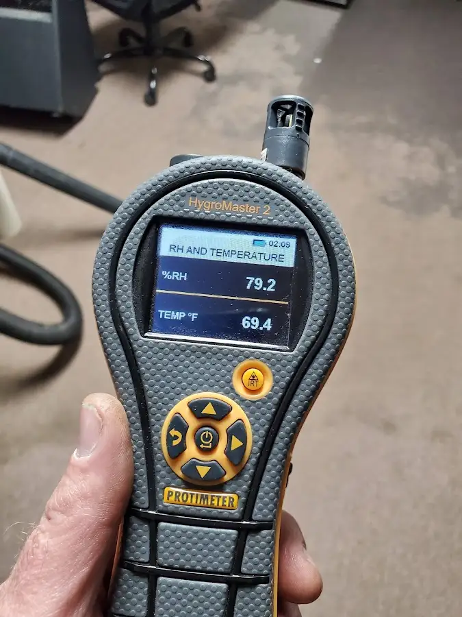 Moisture meter humidity assessment for Fire & Smoke Damage Restoration in Union